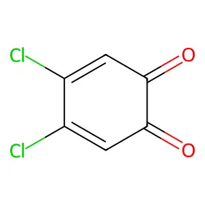 4,5-Dichlorocyclohexa-3,5-diene-1,2-dione structure