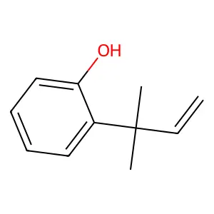 2-(2-Methylbut-3-en-2-yl)phenol structure
