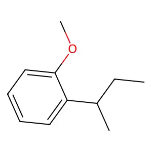 1-甲氧基-2-(1-甲基丙基)苯 structure