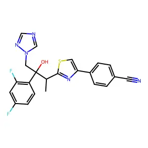 Ravuconazole structure