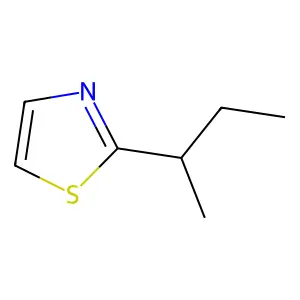 2-[(2S)-butan-2-yl]-1,3-thiazole structure