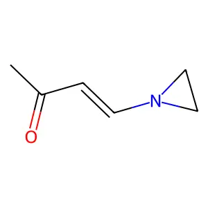 3-Buten-2-one, 4-(1-aziridinyl)- structure