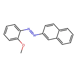 Anisole, o-(2-naphthylazo)- structure