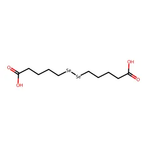 Diselenodi-n-valeric acid structure