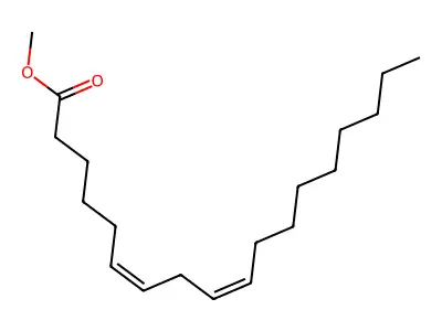 Methyl 6,9-octadecadienoate structure