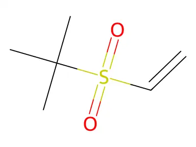 2-(Ethenesulfonyl)-2-methylpropane structure