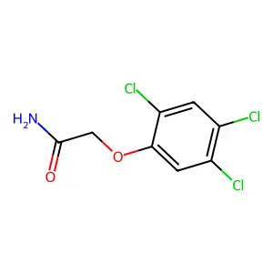 2-(2,4,5-Trichlorophenoxy)acetamide structure