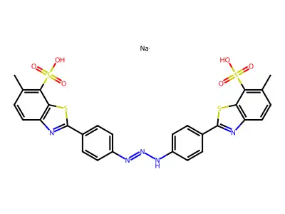 Thiazol Yellow G structure