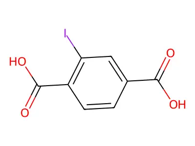 2-Iodoterephthalic Acid structure