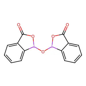 1-[(3-Oxo-1lambda3,2-benziodoxol-1-yl)oxy]-1lambda3,2-benziodoxol-3-one structure
