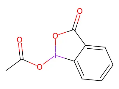 1-Acetoxy-1,2-benziodoxol-3-one structure