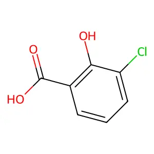 3-Chlorosalicylic acid structure