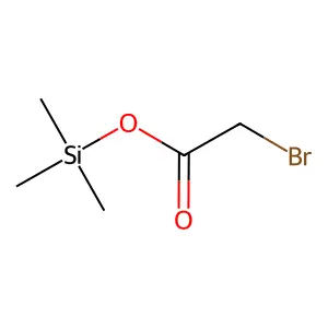 Trimethylsilyl bromoacetate structure