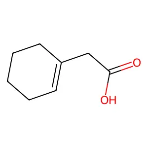 1-环己烯-1-乙酸 structure