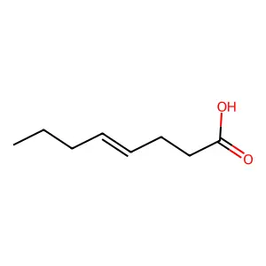 4-辛烯酸 structure
