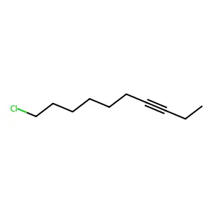 3-Decyne, 10-chloro- structure