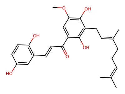 Homoflemingin structure