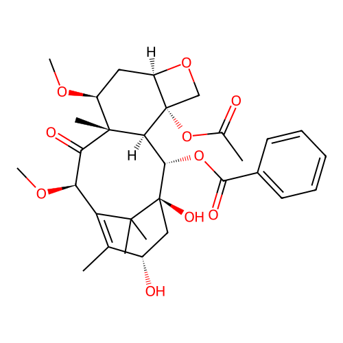 7,10-Dimethoxy-10-DAB III structure