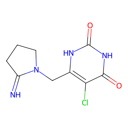 替吡嘧啶 structure