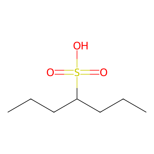 4-Heptanesulfonic acid structure