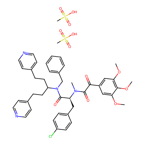 Timcodar Dimesylate structure