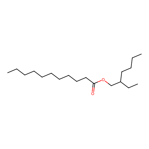 2-ethylhexyl Undecanoate structure