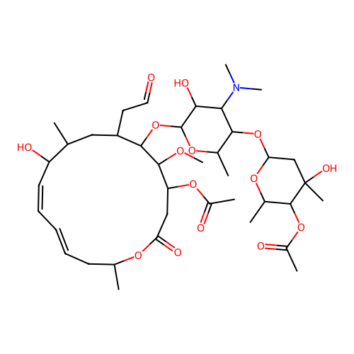 Leucomycin A8 structure