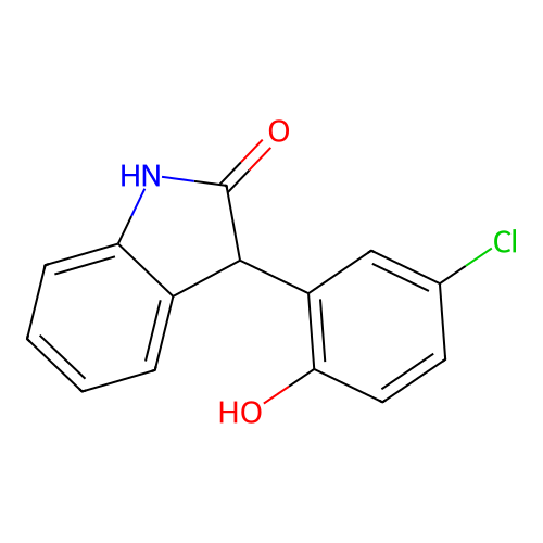 3-(5-Chloro-2-hydroxyphenyl)-1,3-dihydro-2h-indol-2-one structure