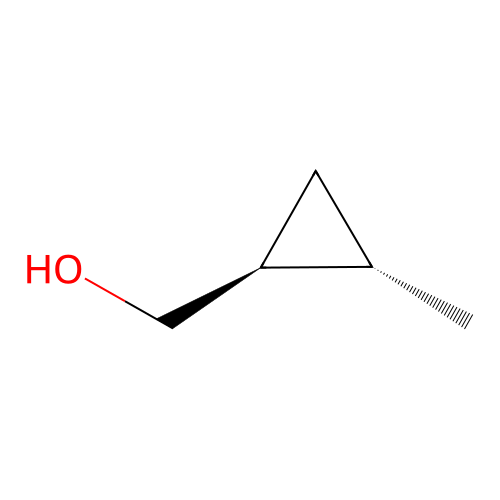 ((1S,2S)-2-methylcyclopropyl)methanol structure