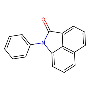 1-Phenylbenz(cd)indol-2(1H)-one structure