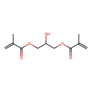 Glycerol 1,3-dimethacrylate structure