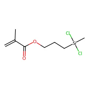 2-Propenoic acid, 2-methyl-, 3-(dichloromethylsilyl)propyl ester structure