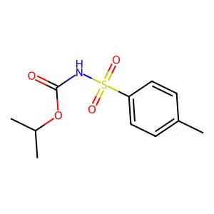 Carbamic acid, [(4-methylphenyl)sulfonyl]-, 1-methylethyl ester structure