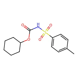 Cyclohexyl N-(p-tosyl)carbamate structure