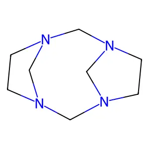 1,3,6,8-Tetraazatricyclo(6.2.1.13,6)dodecane, stereoisomer structure