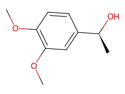 1-(3,4-Dimethoxyphenyl)ethanol structure
