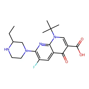 Quinolone der. structure