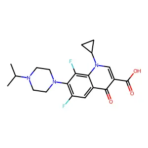 Quinolone der. structure