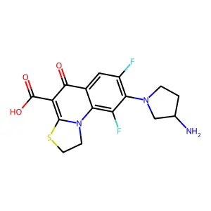 Quinolone der. structure