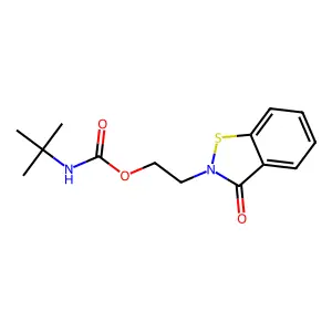 Benzisothiazole der. structure