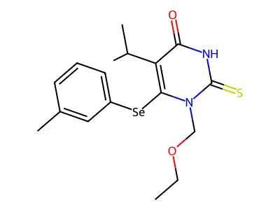 Thiouracil der. structure