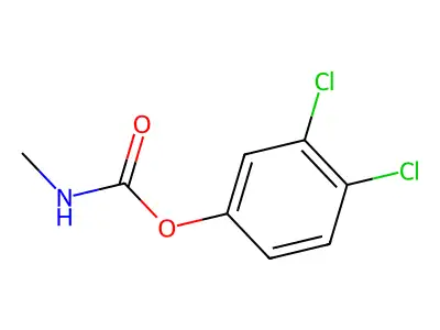 3,4-Dichlorophenyl methylcarbamate structure