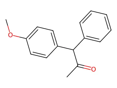1-(4-Methoxyphenyl)-1-phenylpropan-2-one structure