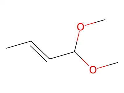 2-Butene, 1,1-dimethoxy- structure