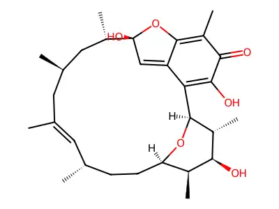 Kendomycin structure