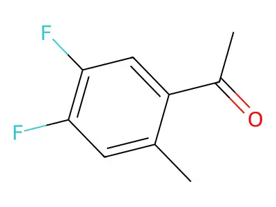 1-(4,5-Difluoro-2-methylphenyl)ethanone structure