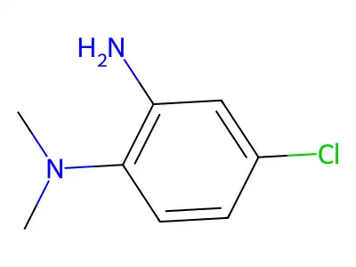 4-Chloro-N1,N1-dimethylbenzene-1,2-diamine structure