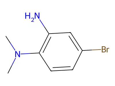 4-bromo-N1,N1-dimethylbenzene-1,2-diamine structure