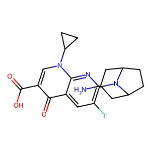 Quinolone der. structure