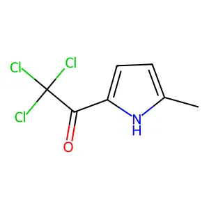 2,2,2-trichloro-1-(5-methyl-1H-pyrrol-2-yl)ethan-1-one structure